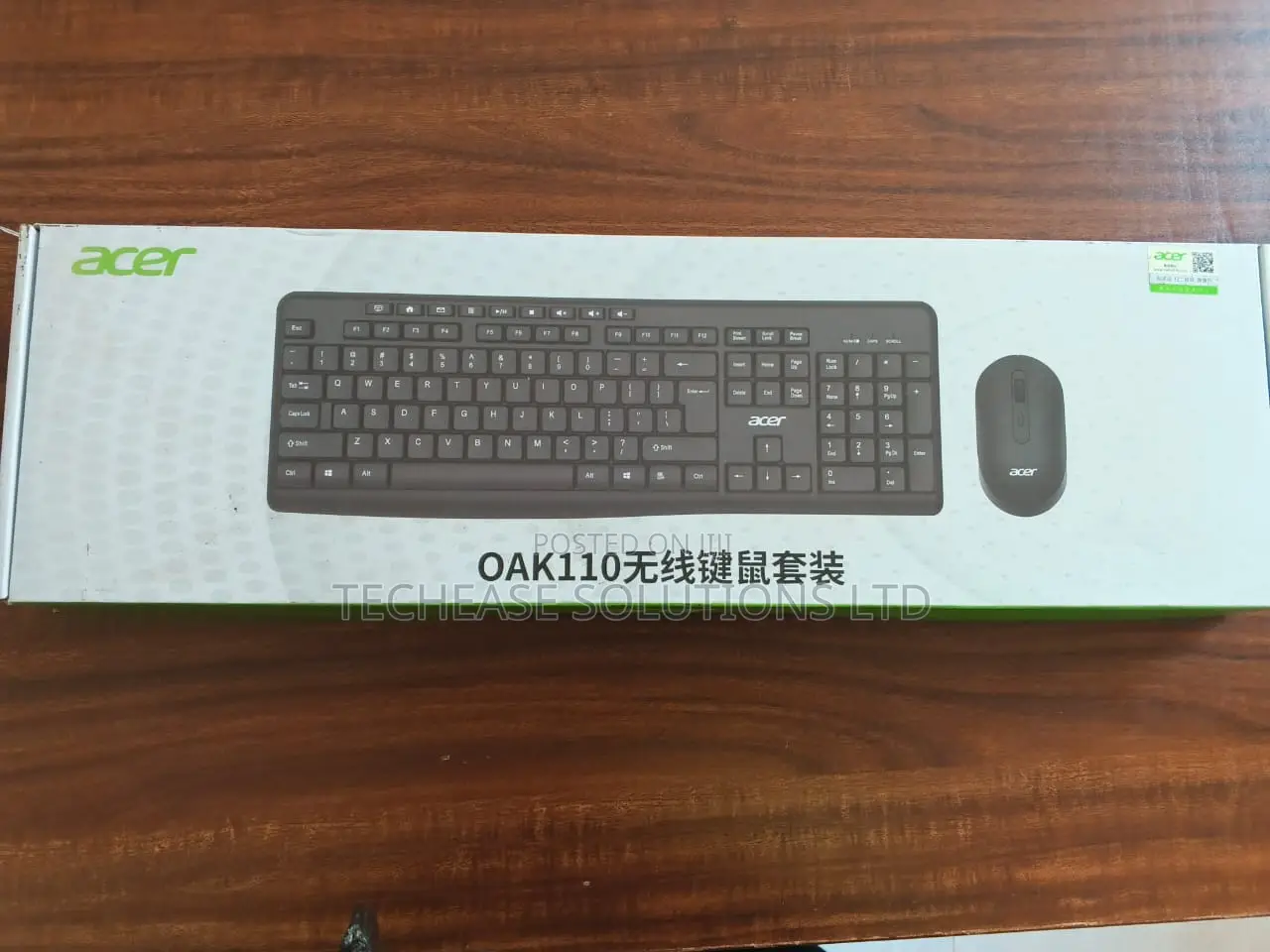 Wireless Keyboard + Mouse Combo