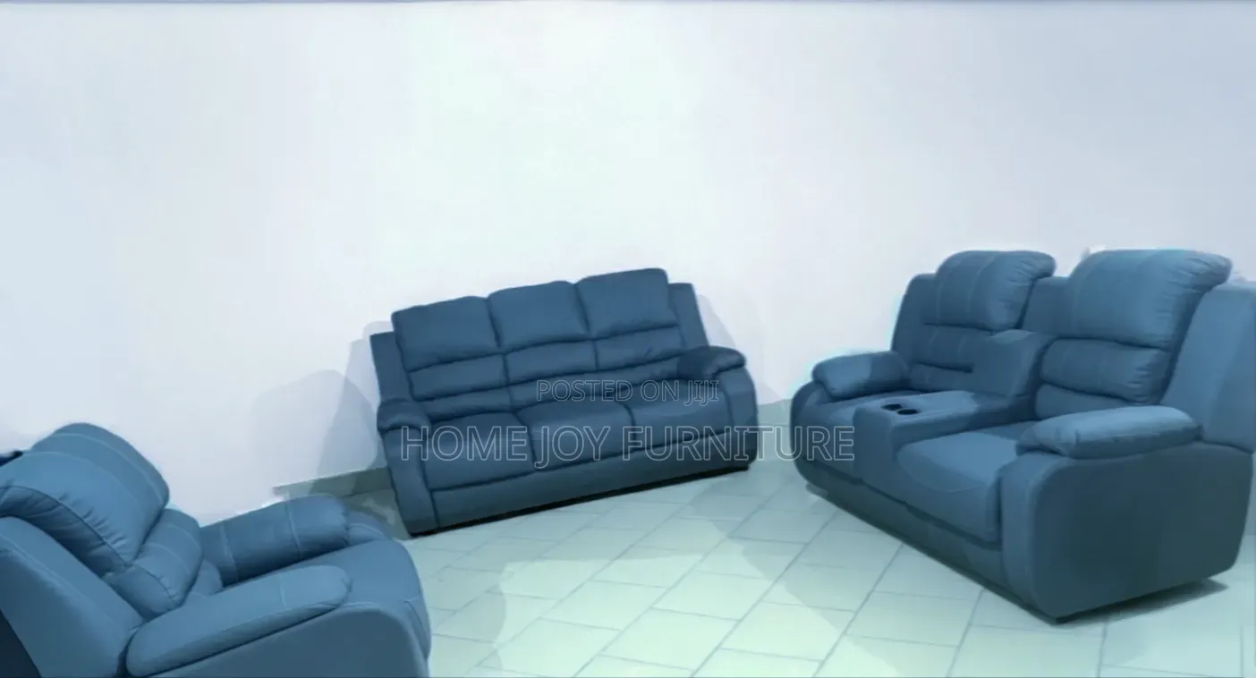 6seater Leather Fibre Sofa Set