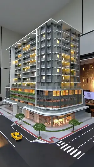 G-Tower City Design Plan 10 Floors Construction