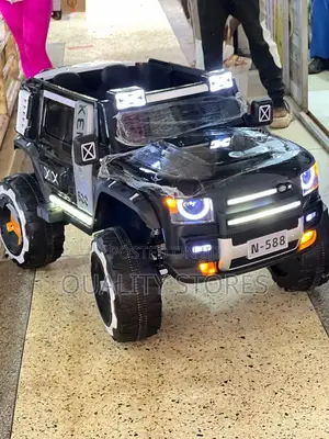 Ken Rechargeable Toy Car With Remote Black