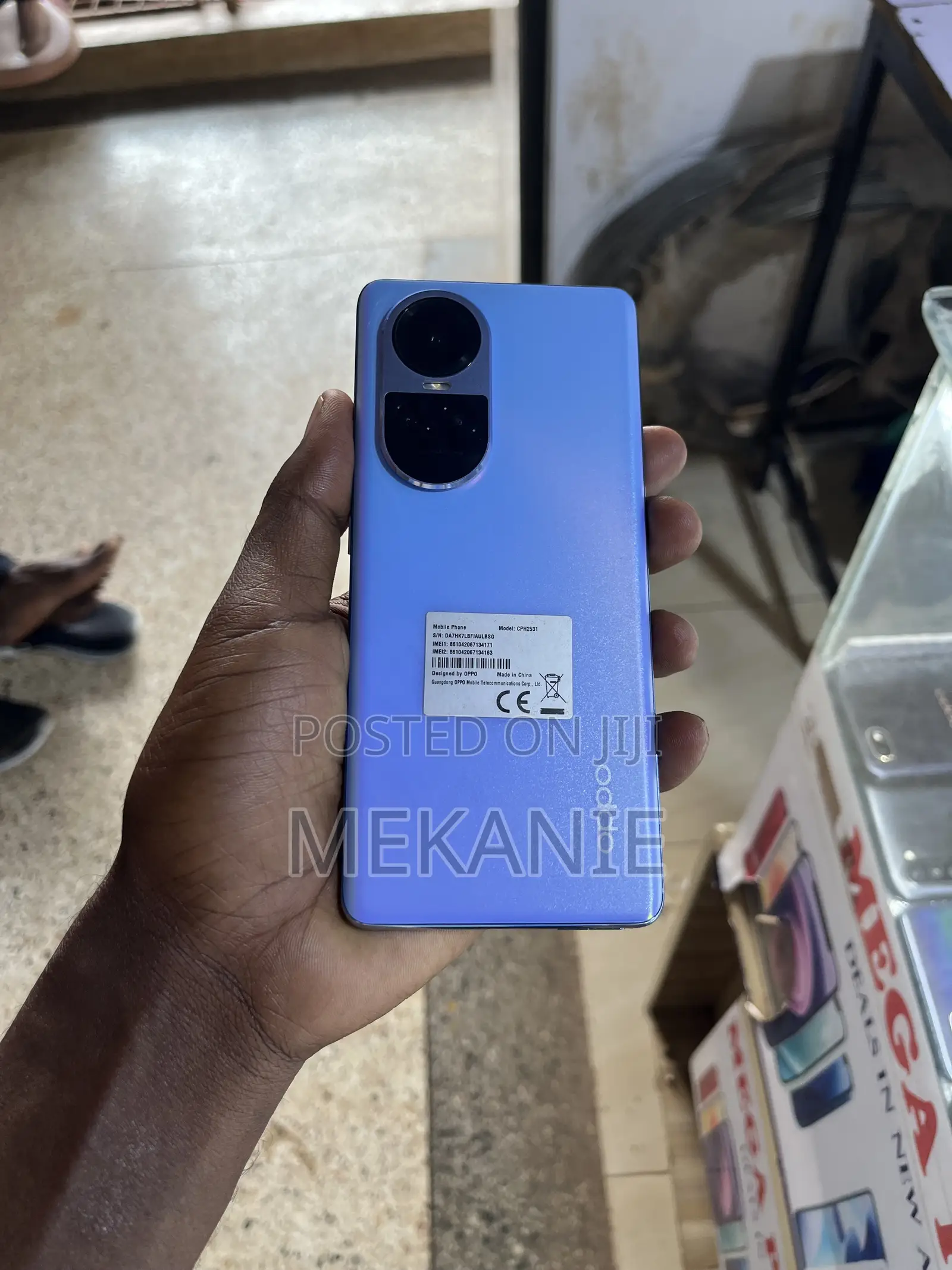 Oppo Reno 10 5G 256 GB Blue