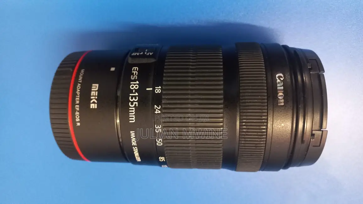 Canon Ef-S 18-135mm F/3.5-5.6 Is STM With Meike Ef to Rf Lens Adapter