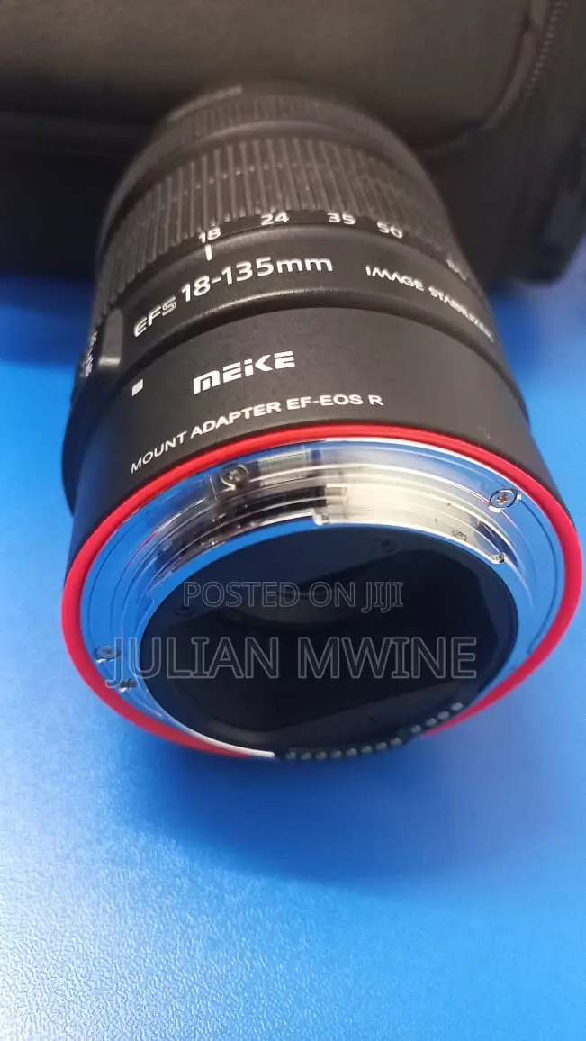 Canon Ef-S 18-135mm F/3.5-5.6 Is STM With Meike Ef to Rf Lens Adapter