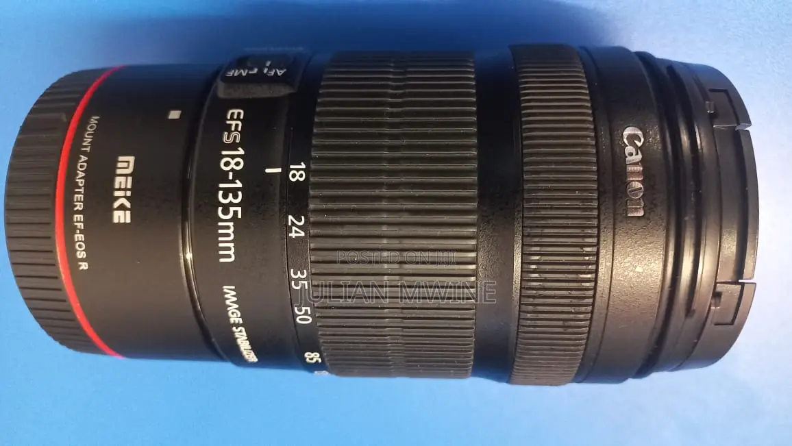 Canon Ef-S 18-135mm F/3.5-5.6 Is STM With Meike Ef to Rf Lens Adapter