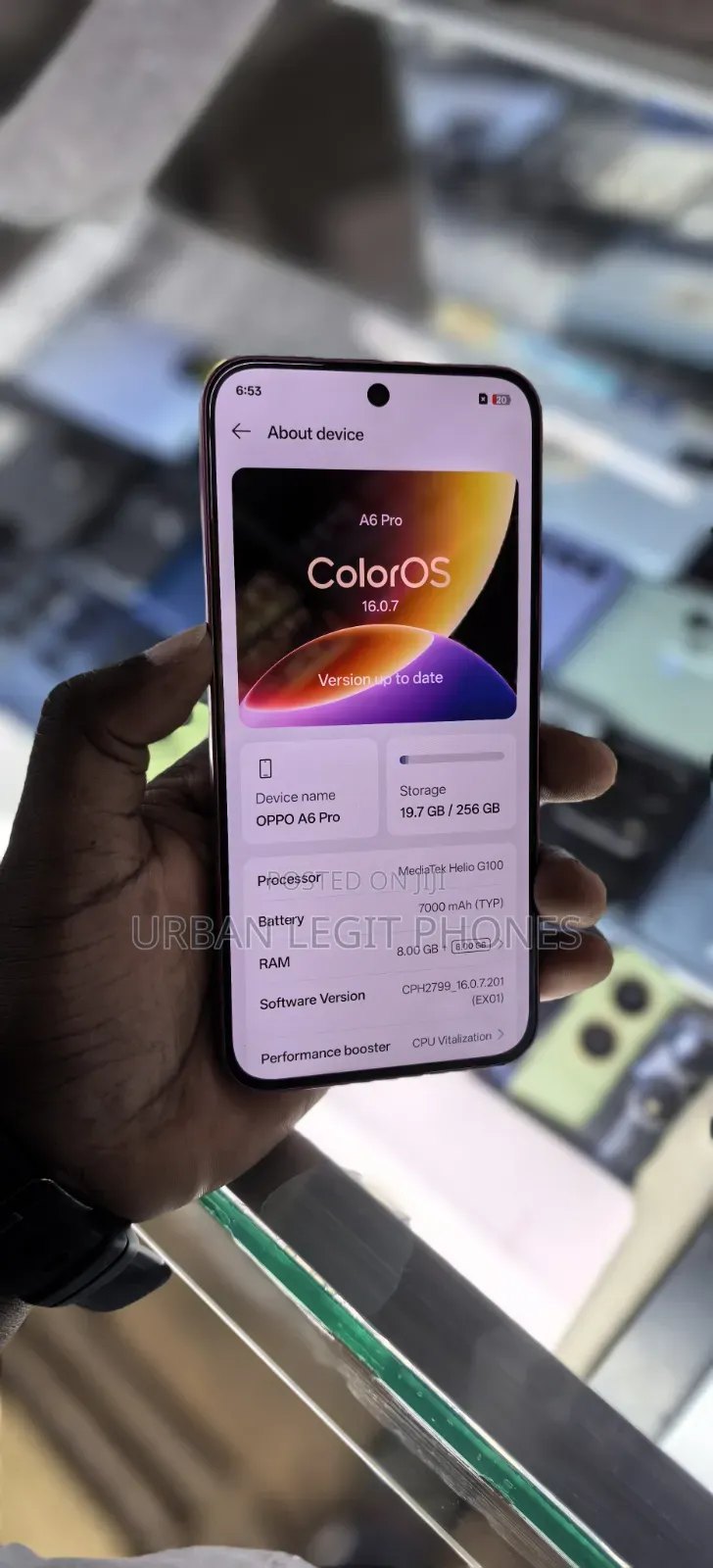 Oppo A6 Pro 256 GB Red