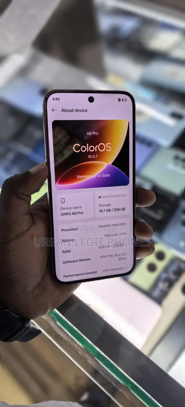 Oppo A6 Pro 256 GB Red