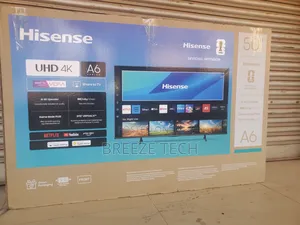 A6 Boxed Tv 50" Hisense