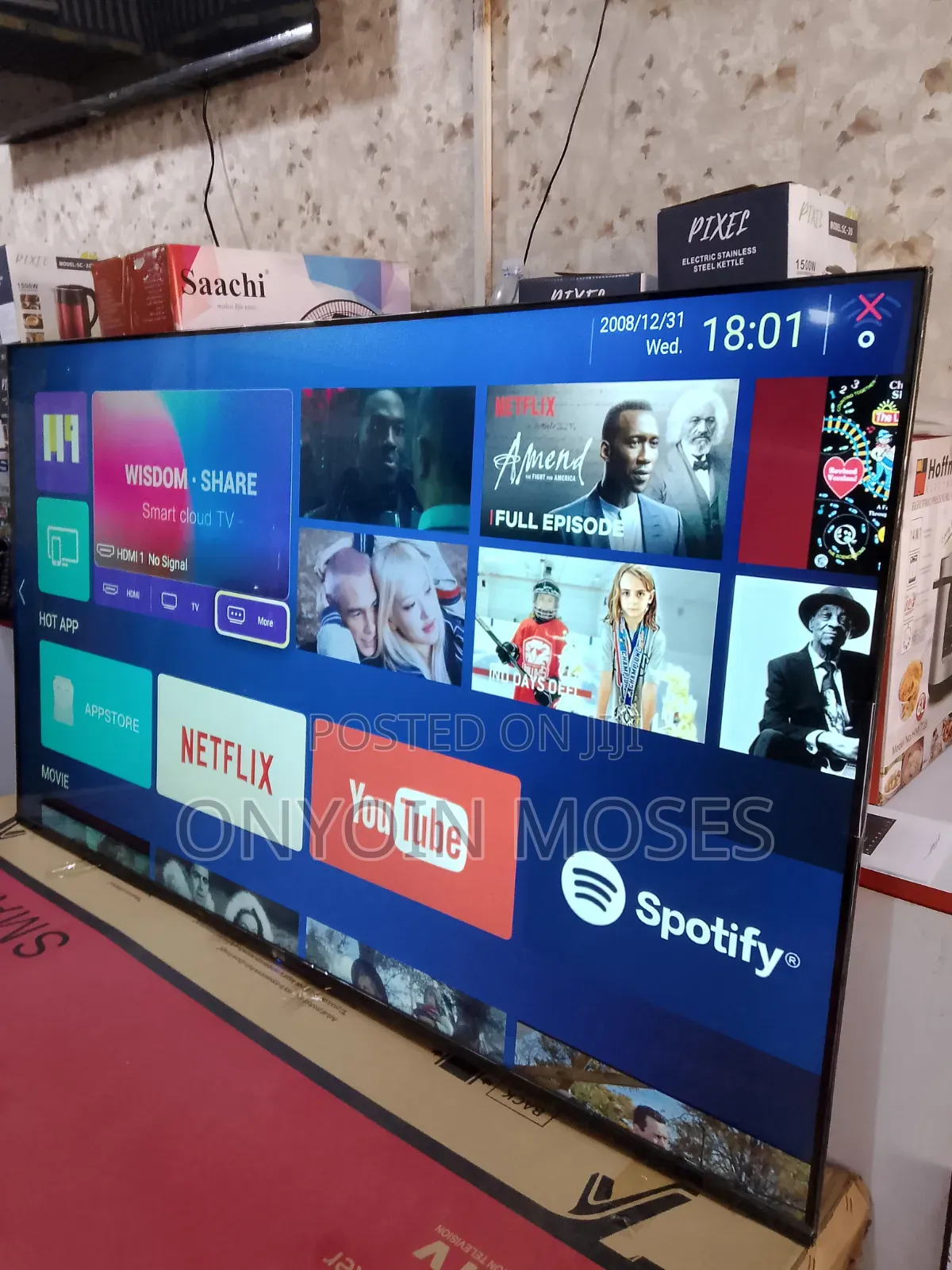 65 Inches Led Lg Smart Android Flat Screen Tv