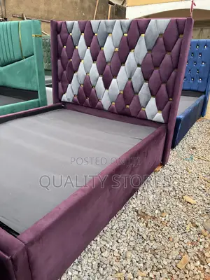 Five by Six Sofa Bed Purple and Grey