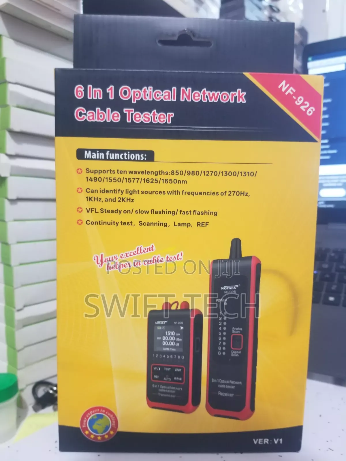 6 In 1 Optical Cable Tester