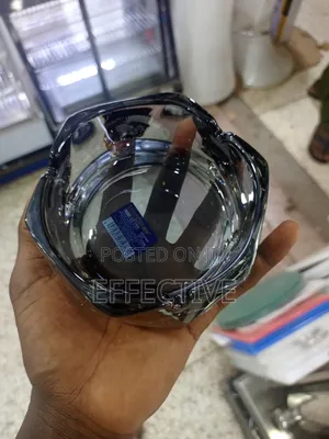 Grey Geometric Glass Ashtray.