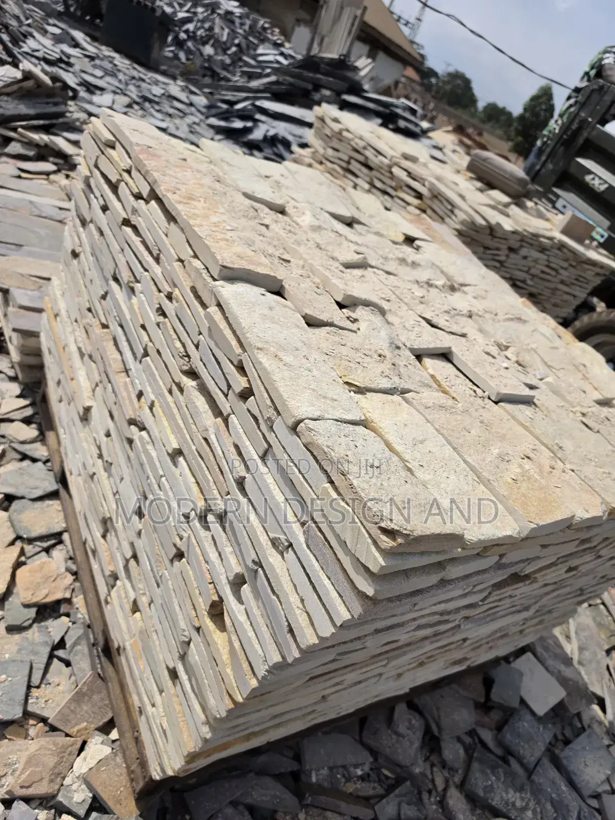 Slate Stones for Wall Building and Design