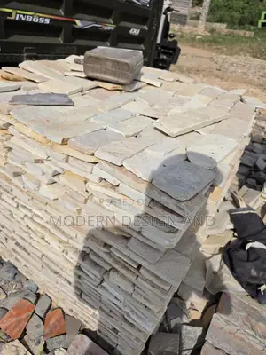 Slate Stones for Wall Building and Design