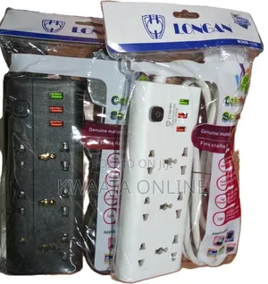 1 Pc Longan Power Extension, 3 Sockets + 3 Usb Ports, 3 Meters N309