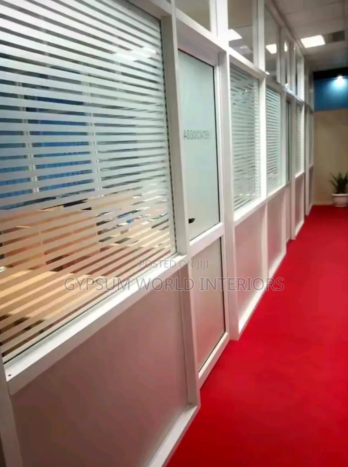 Office Partitioning With Glass Bugolobi