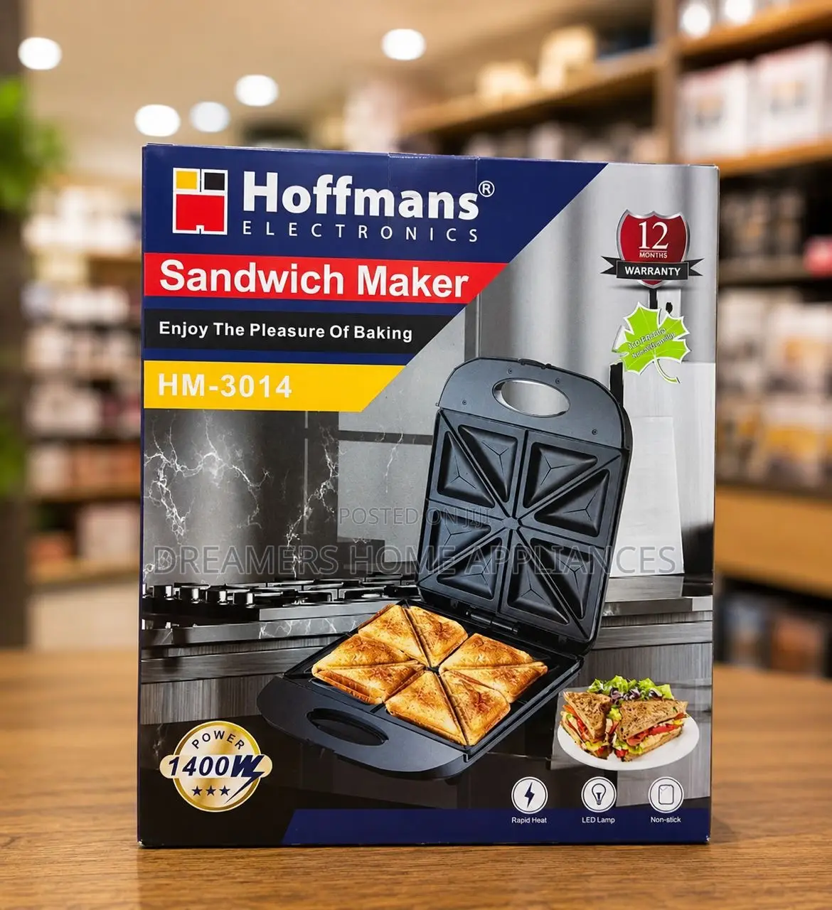 4 Slice Sandwich Maker