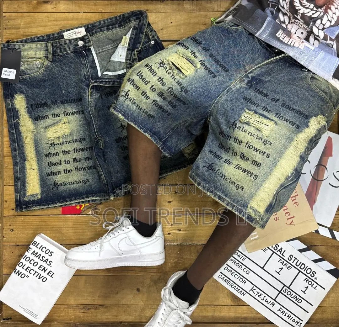 Gent’S Buggy Denim Shorts