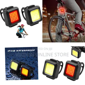 1 Pair of Ultra Slim Road Bikes Lights Tain Light Front and Back