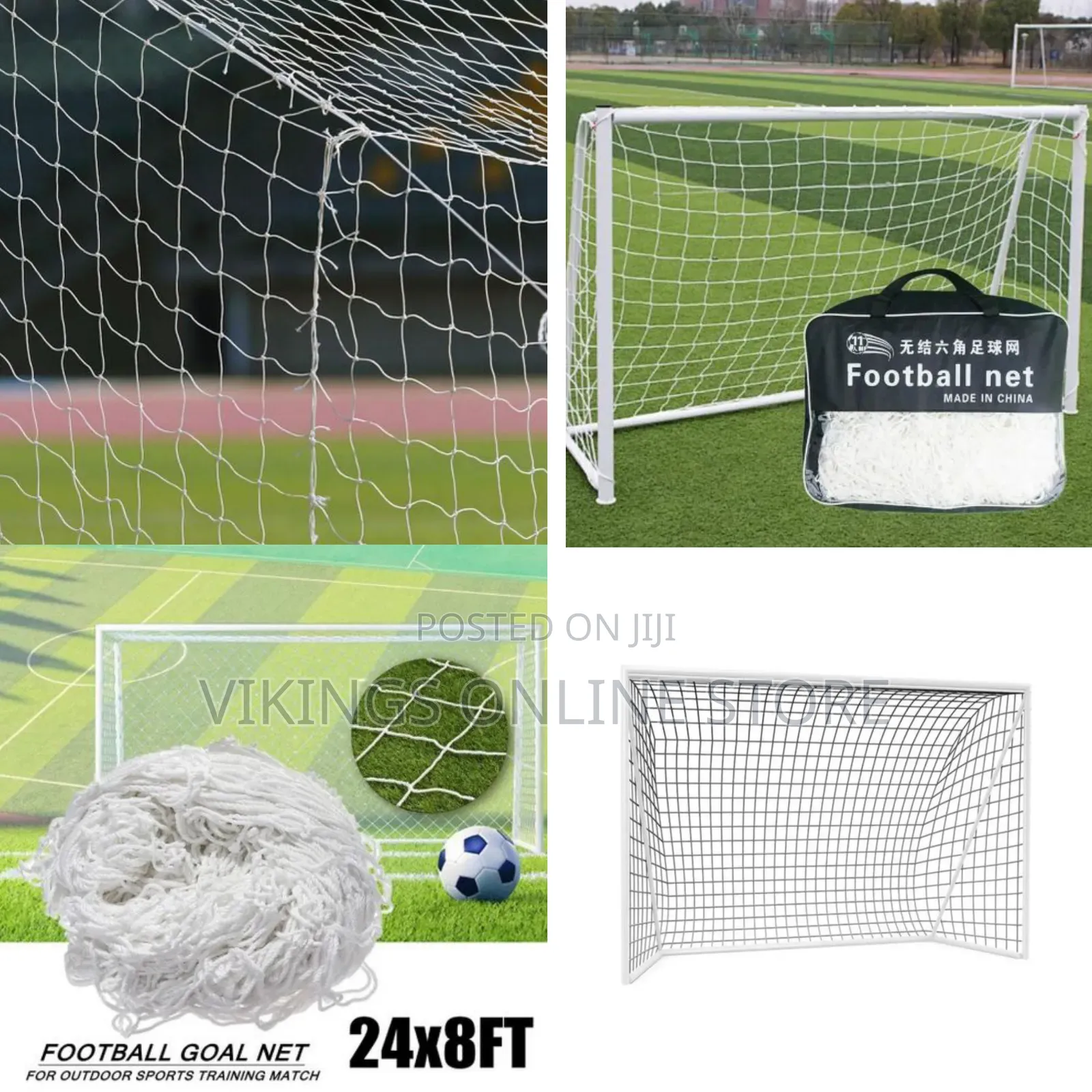 2 Bags Nylon Polyester Knotted Sports Cricket Pickleball Golf Practice