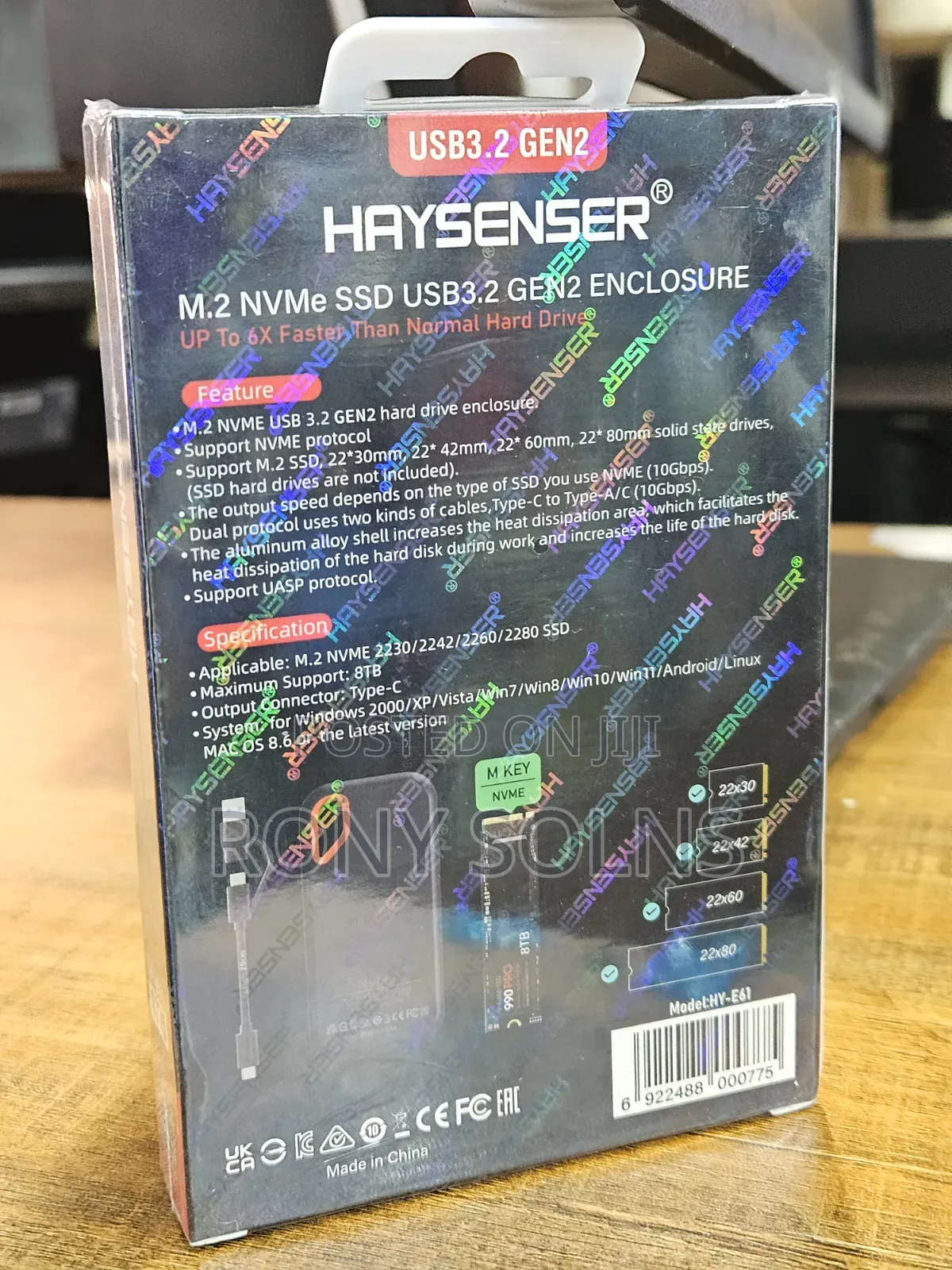 Haysenser Extreme Portable SSD Case