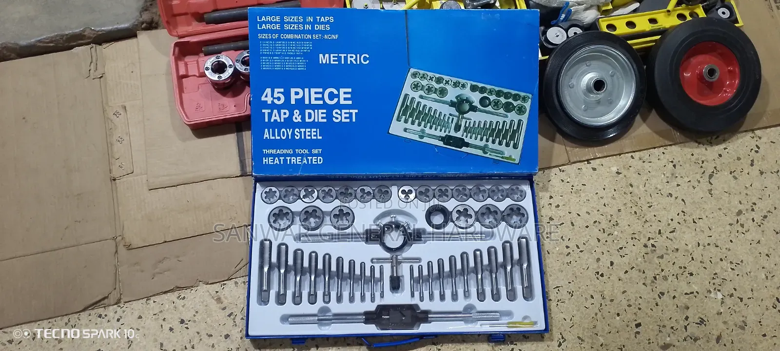 Tap and Die-45pieces Ally Steel