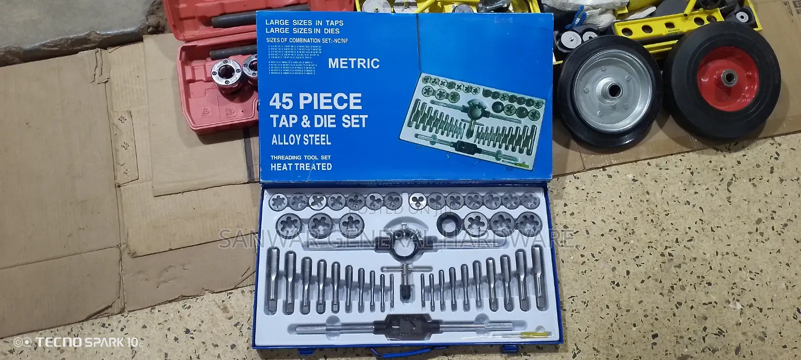 Tap and Die-45pieces Ally Steel