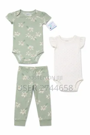 Babies 3 Piece Bodysuit