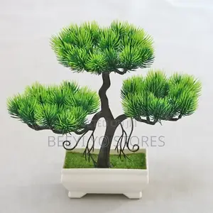 Artificial Bonsai Plant – Decorative Tabletop Greenery