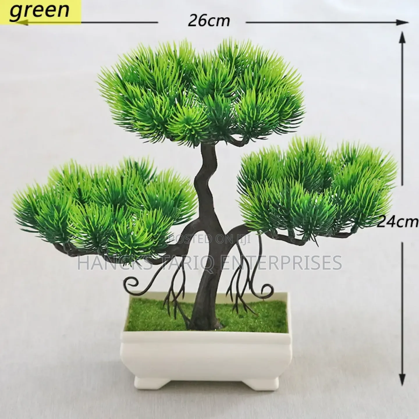 Artificial Bonsai Plant – Decorative Tabletop Greenery