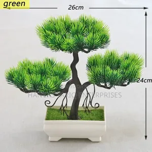 Artificial Bonsai Plant – Decorative Tabletop Greenery