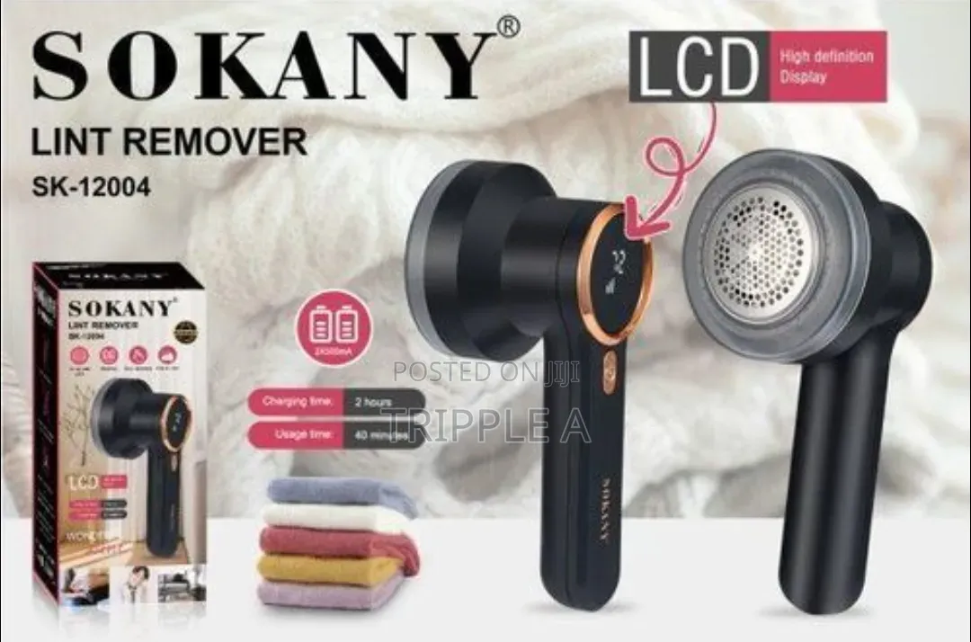 Sokany High Quality Digital Clothes Lint Remover