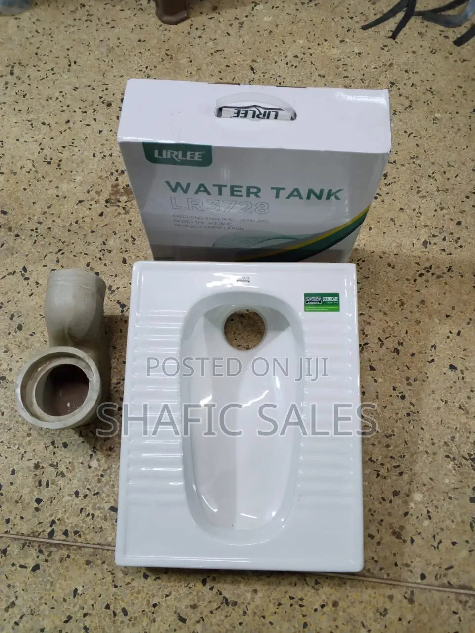 Toilet Squatting Pan With Press Cristina Plastic Good Quality Sawa