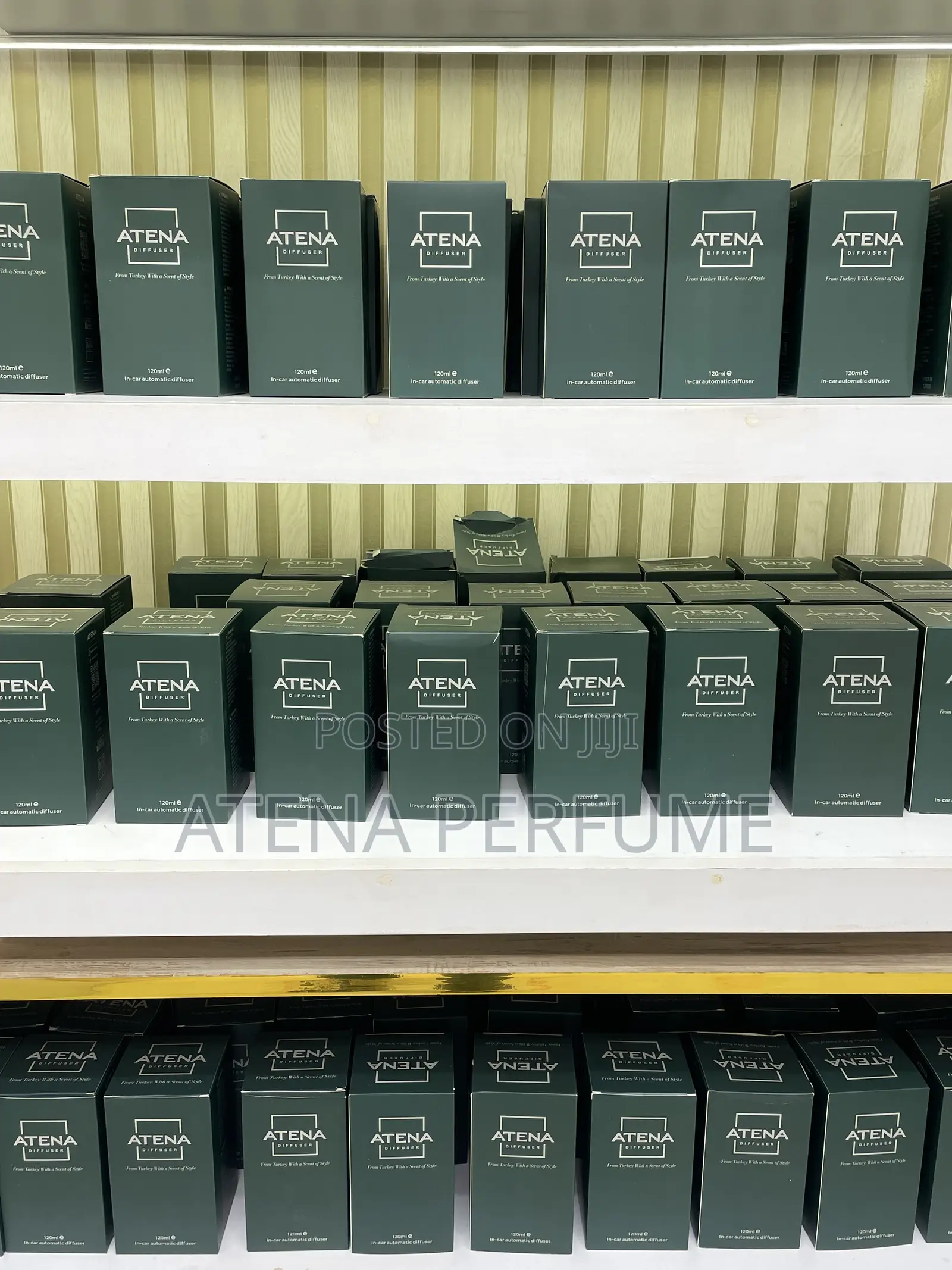 Luxury Car Perfume Diffuser Uganda | Rechargeable Smart Air Freshener