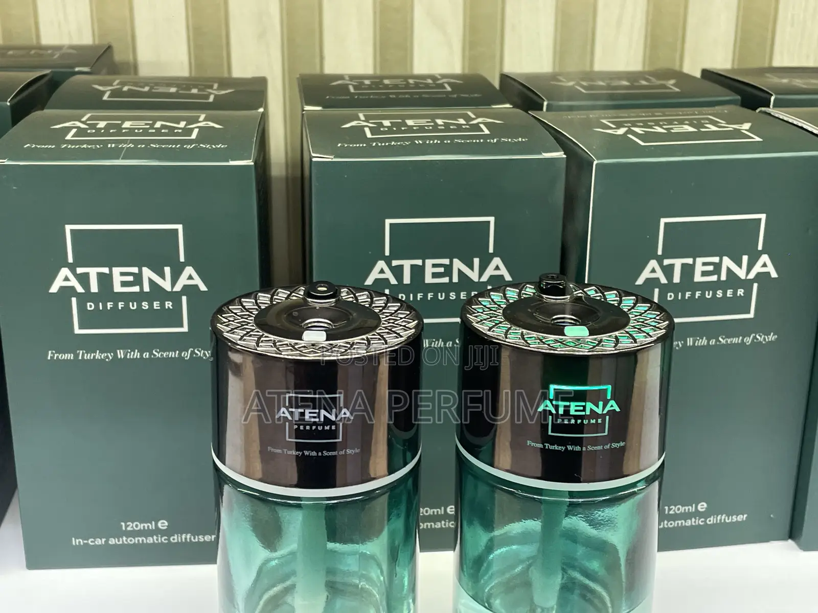 Luxury Car Perfume Diffuser Uganda | Rechargeable Smart Air Freshener