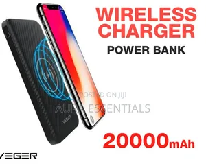 Veger 20000mah Wireless Charger Power Bank