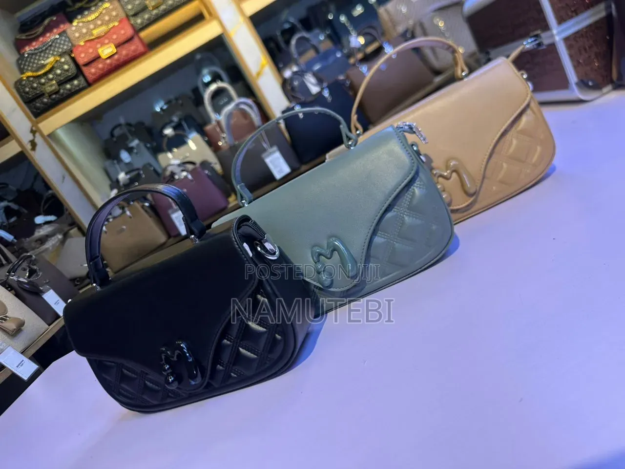 Handbags in Different Colours