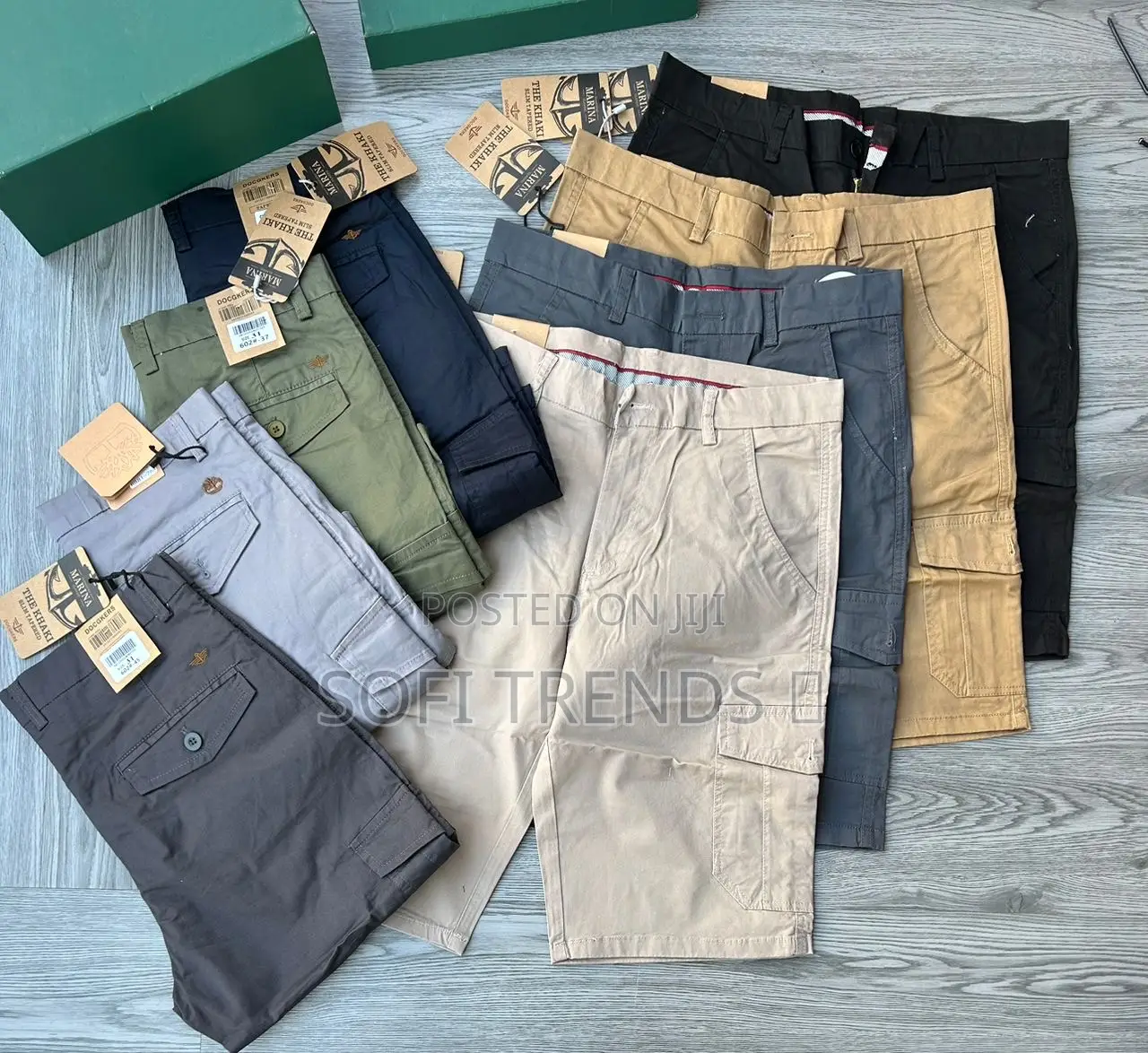 Gents Classic Cargo Shorts