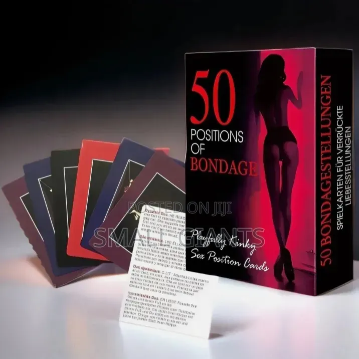BDSM 50 Positions of Bondage Game Card