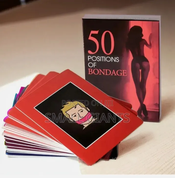 BDSM 50 Positions of Bondage Game Card