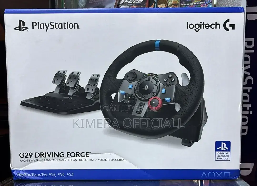 Logitech G29 Drive Force. The Best Racing Steering Wheel