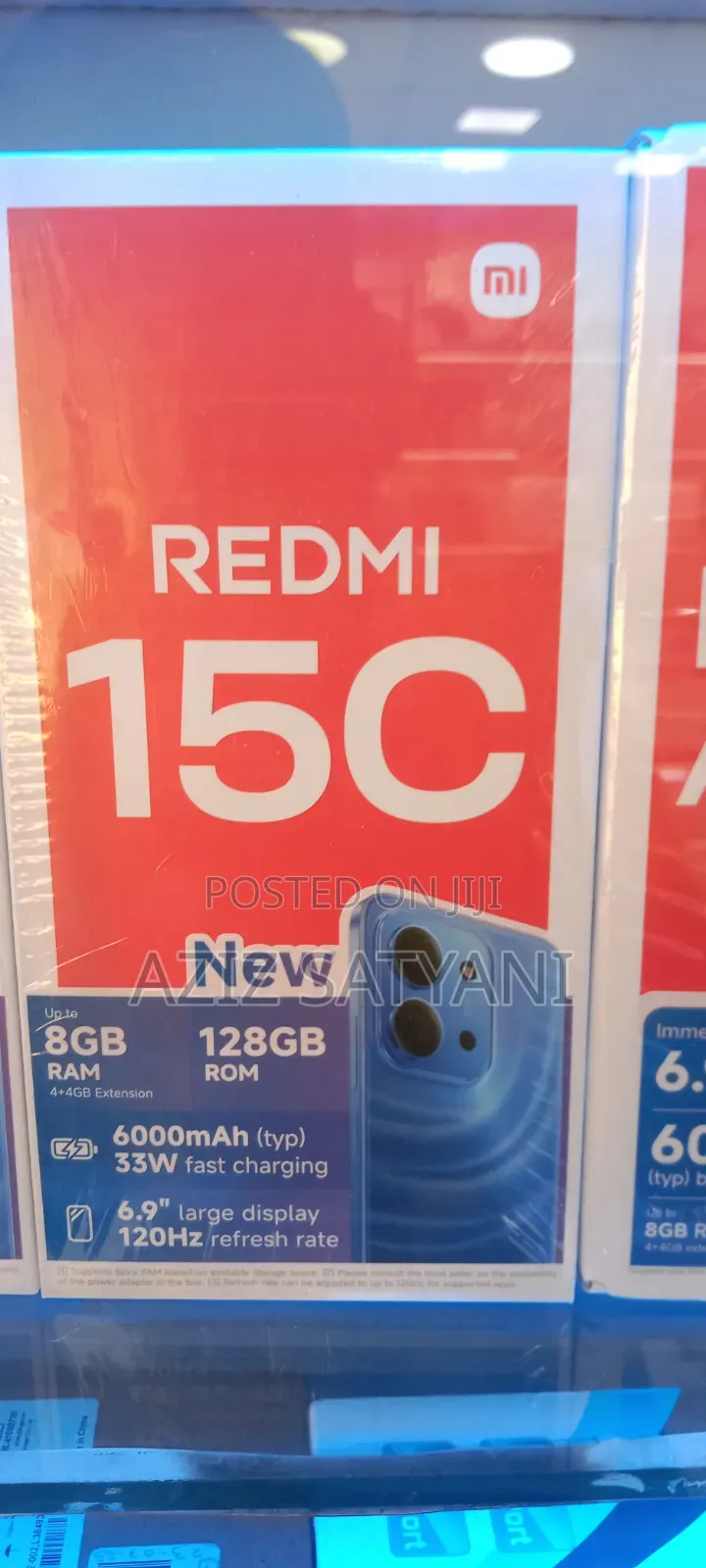 New Xiaomi Redmi 15C 4G 128 GB