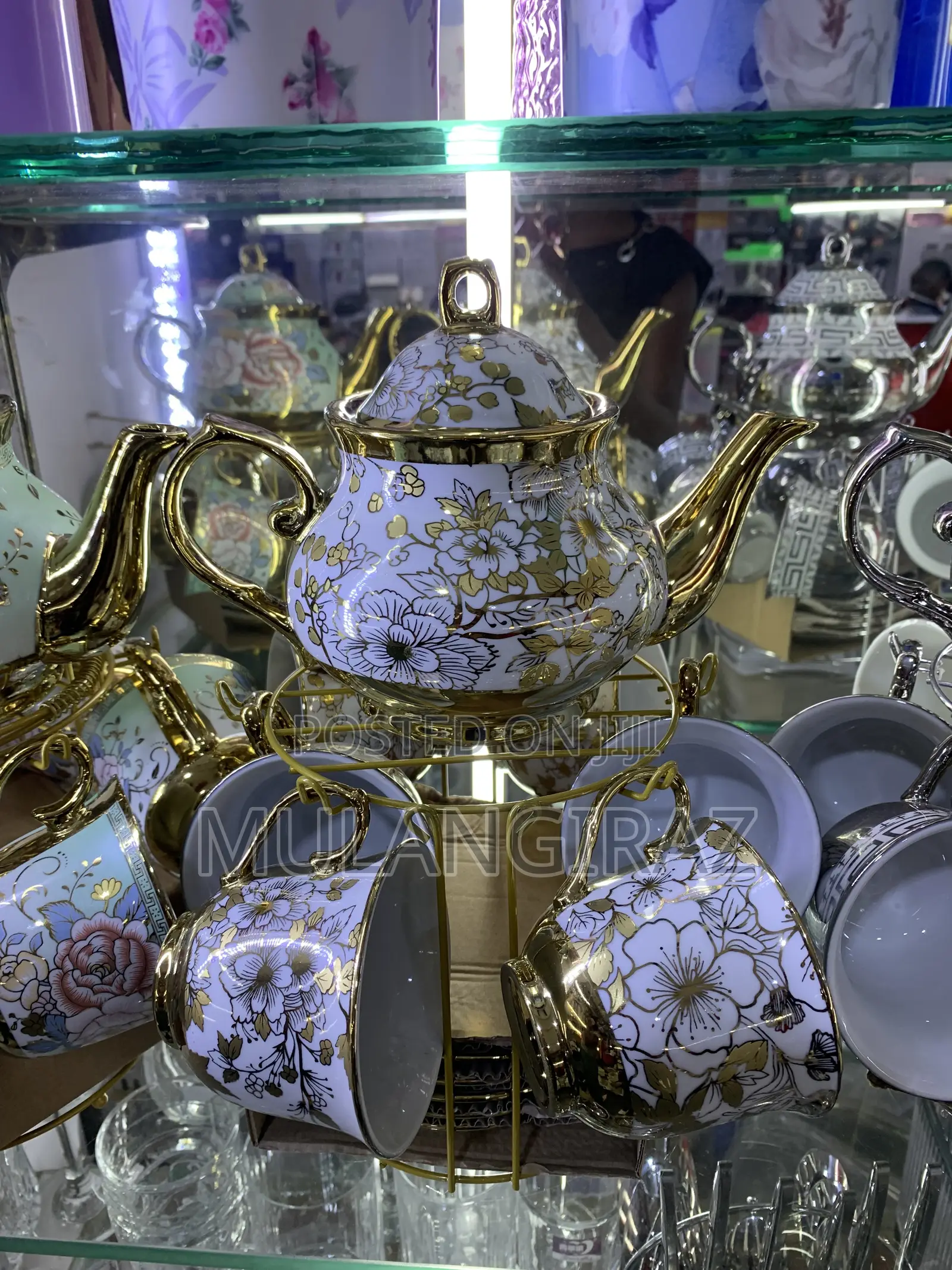 Golden Tea Set