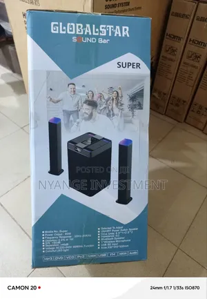 Globalstar Supper Sound Bar. Global Star Sound Bar Supper