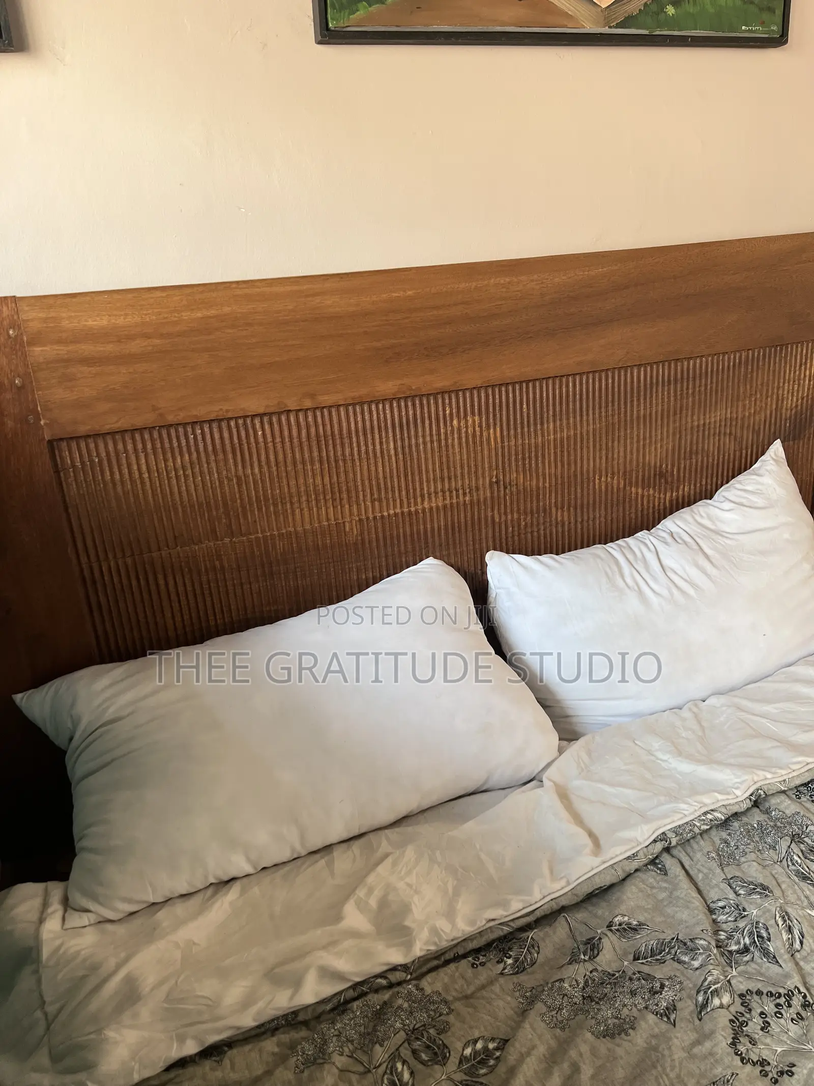 5x6 Wooden Bed