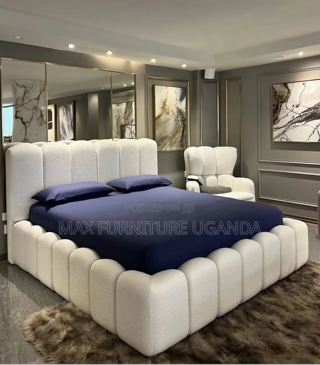 Beds in Wood and Fabric