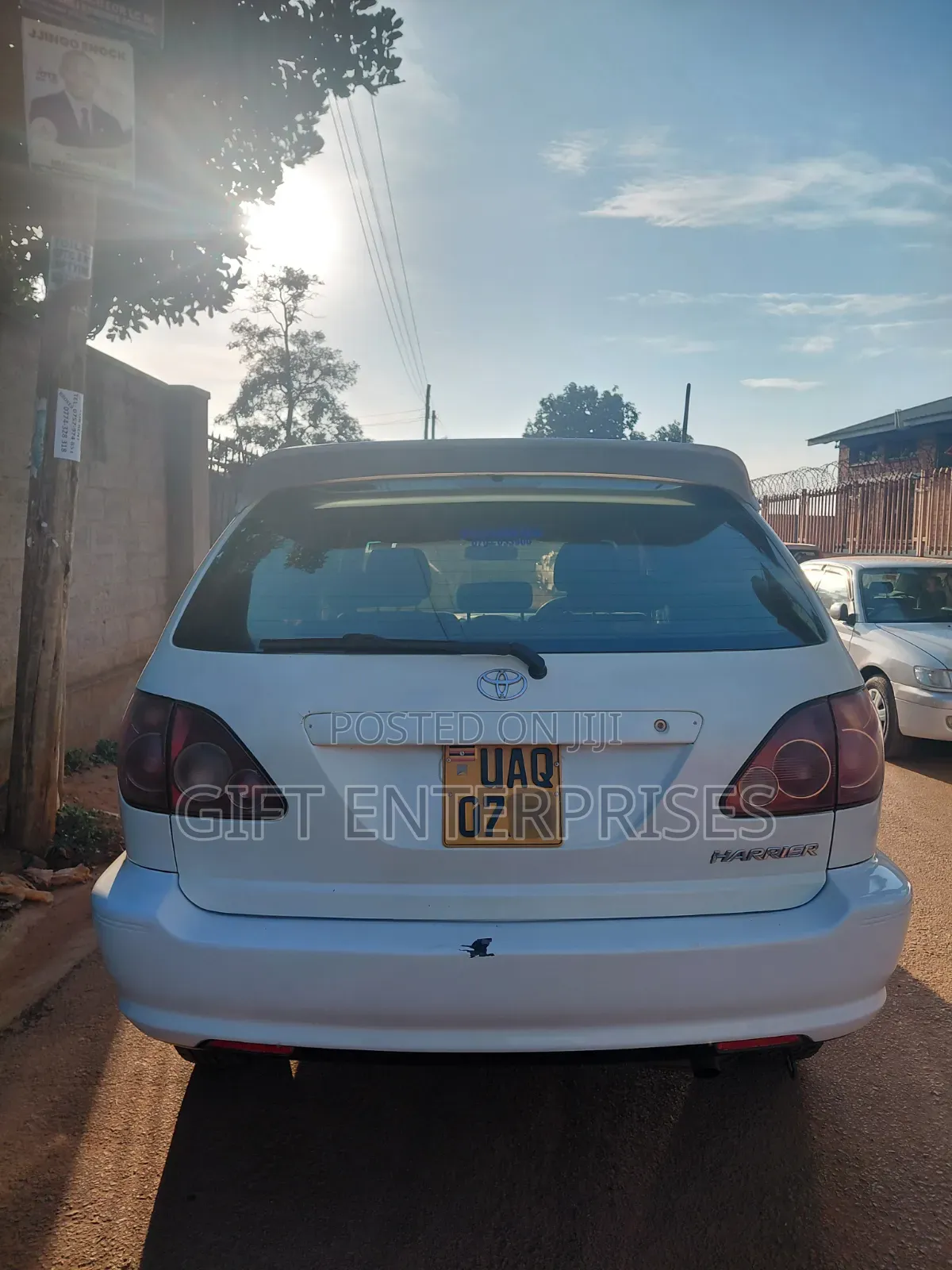 Toyota Harrier 2001 White