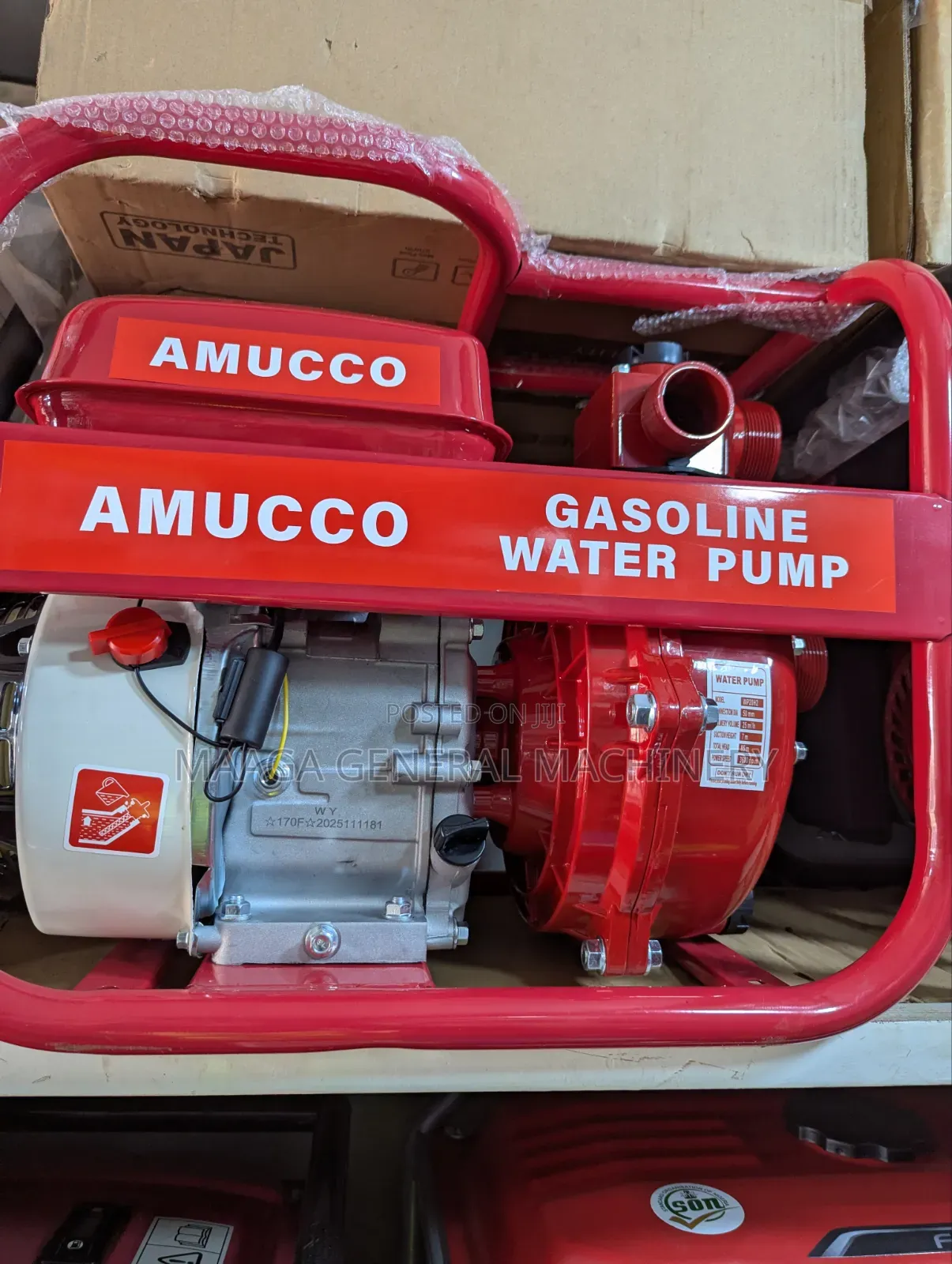 Amucco High Pressure Pump 85 M Total Head