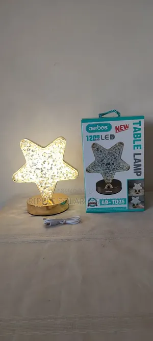 Aerbes Ab-Td35 Led Table Lamp Rechargeable Star Crystal Night Light