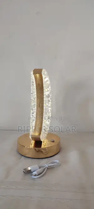 Aerbes Ab-Td37 Led Table Lamp Rechargeable Moon Crystal Night Light
