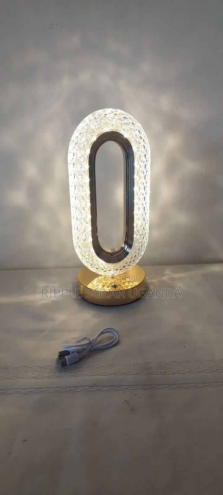Aerbes Ab-Td34 Led Table Lamp Rechargeable Crystal Ambient Light